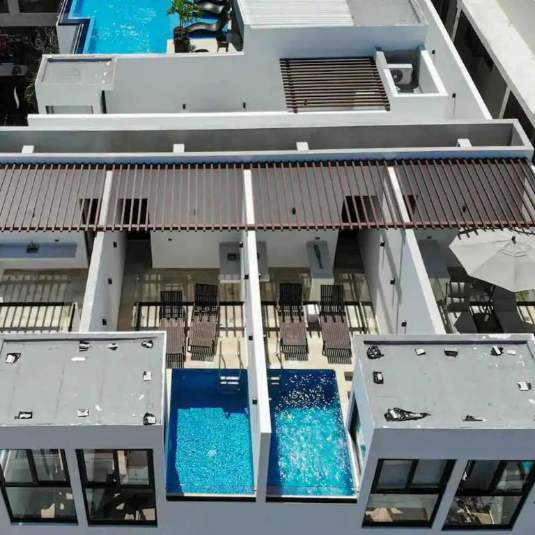 Stayon5a Av penthouse with PrivatePool - One-Bedroom Apartment - 20