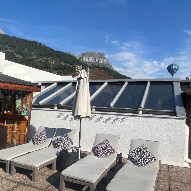 Le petit paradis au pied du Monte Blanco,jacuzzi privé, Rooftop,air de jeux - Appartement 2 Chambres - 29