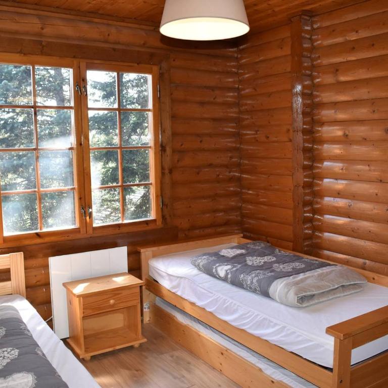 Chalet en Pierre avec Cheminée, 3 Chambres & Balcon, WIFI, Bolquère - 7 pers - Chalet 2 Chambres - 7