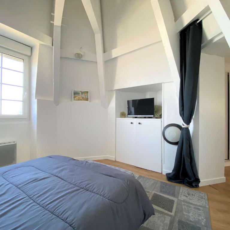 Appartement BELLE VUE MER dans la Tour du Château de Trestraou à PERROS-GUIREC - Réf 865 - Apartment mit Meerblick - 11