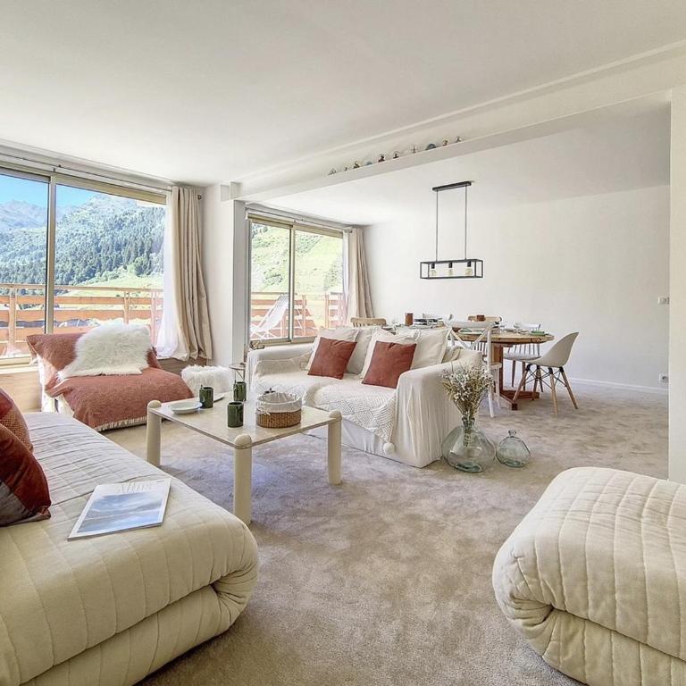 Spacieux apt rénové, ski aux pieds, cœur Mottaret, parking privé - Appartement 3 Chambres - 1