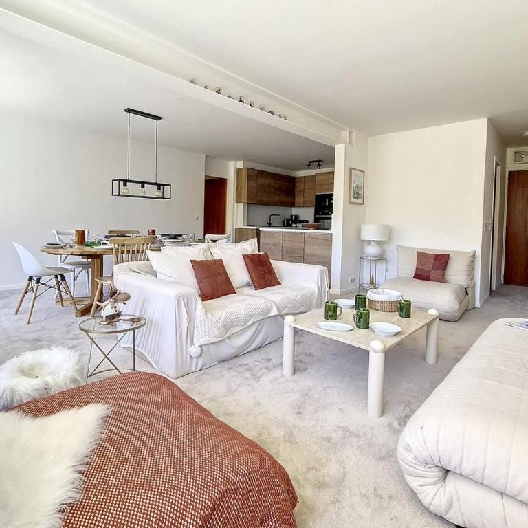 Spacieux apt rénové, ski aux pieds, cœur Mottaret, parking privé - Appartement 3 Chambres - 4