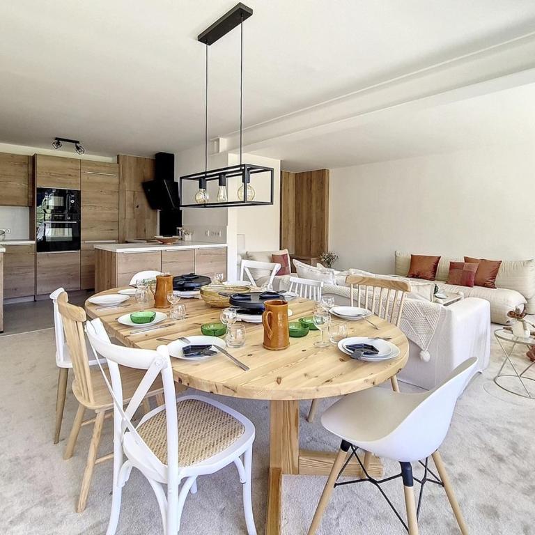 Spacieux apt rénové, ski aux pieds, cœur Mottaret, parking privé - Appartement 3 Chambres - 6