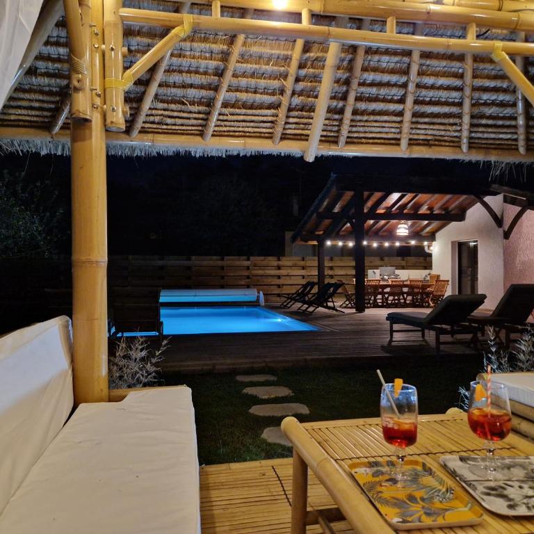Villa Elizalde Moliets - climatisée, piscine chauffée, vélos et surfs inclus - Villa - 35