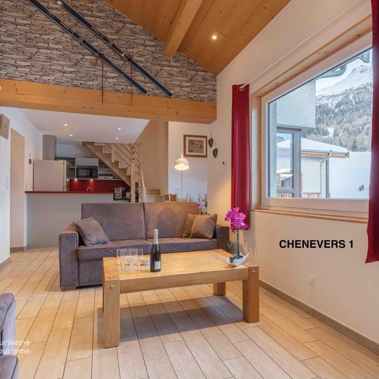 LES CHENEVERS - Apartment mit 3 Schlafzimmern und Bergblick - 3