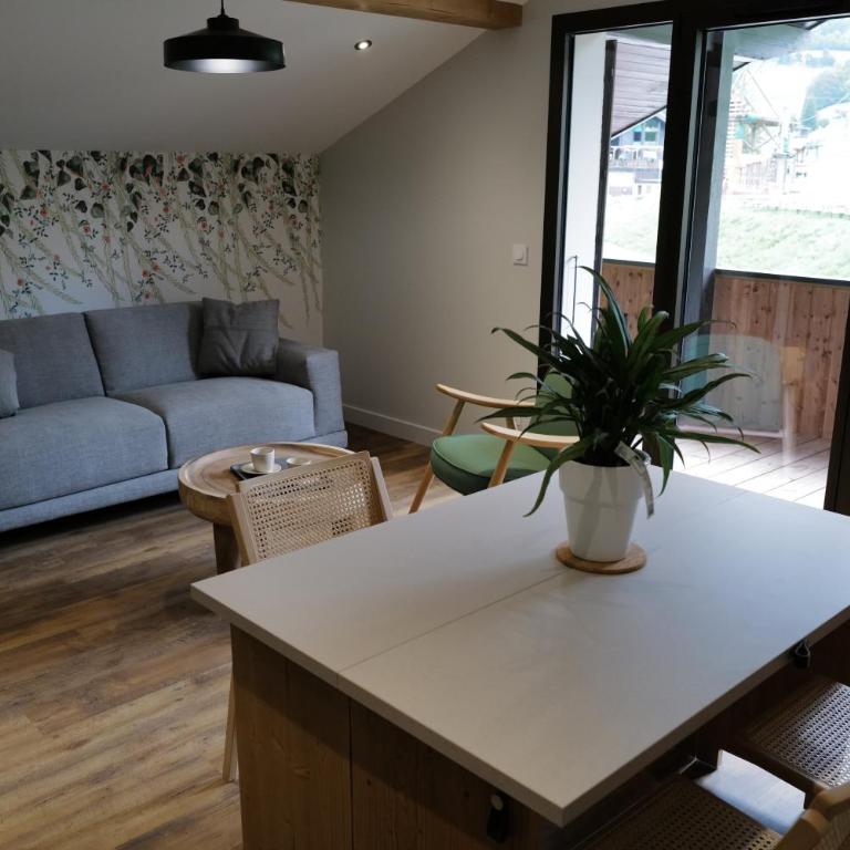 Les Gîtes d'Aillon et d'Ailleurs - Appartement avec Vue sur la Montagne - 8