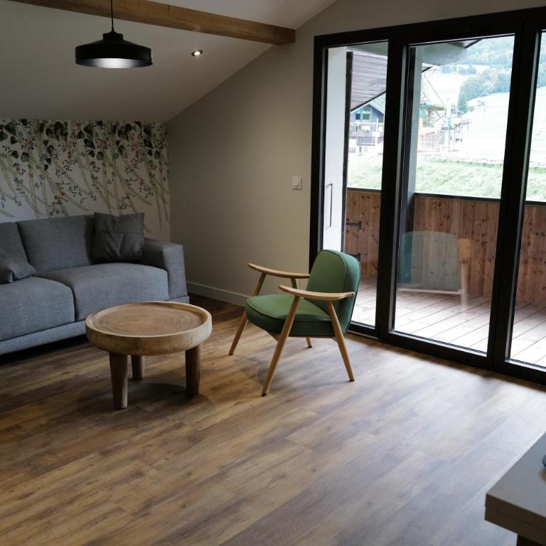 Les Gîtes d'Aillon et d'Ailleurs - Appartement avec Vue sur la Montagne - 9