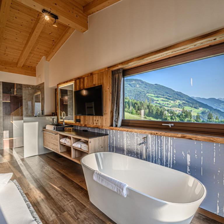 Chalets & Apartments Wachterhof - Deluxe Chalet mit 4 Schlafzimmern, Whirlpool und Sauna - 22