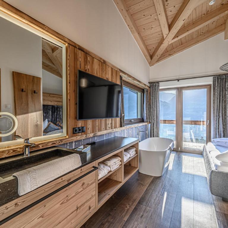 Chalets & Apartments Wachterhof - Deluxe Chalet mit 4 Schlafzimmern, Whirlpool und Sauna - 19
