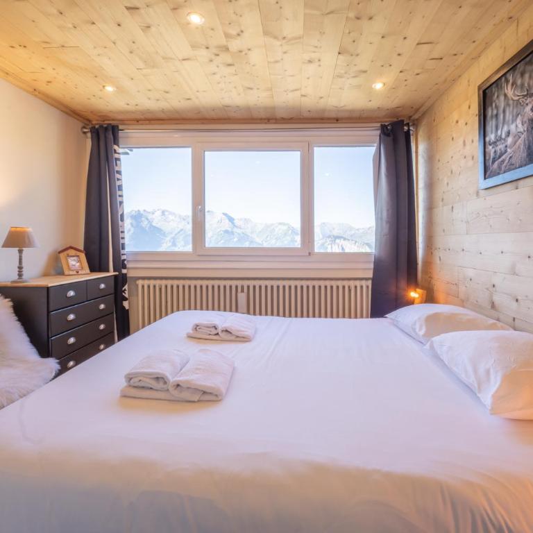 Alpe d'Huez Houses - Chez Val - Magnifique 62m2 pour 6 avec vue montagne splendide - Les Chances - Appartamento con 2 Camere da Letto - 2