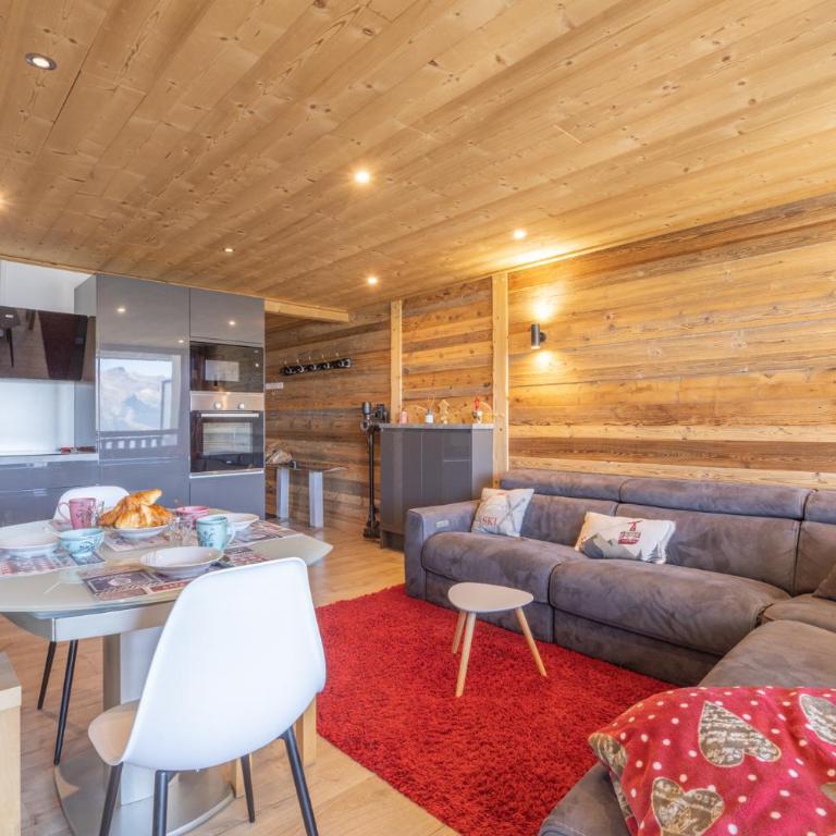 Alpe d'Huez Houses - Chez Val - Magnifique 62m2 pour 6 avec vue montagne splendide - Les Chances - Appartamento con 2 Camere da Letto - 6