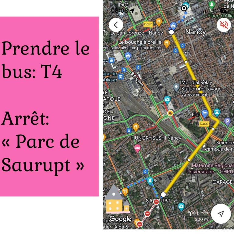 Frida- Nancy Thermal à 2 min- 10 pers - chez Julie - Appartement - 22