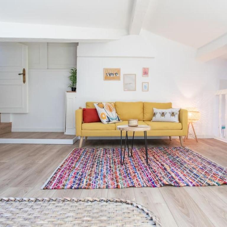 #48 Staywizus - Suite Jean top floor terrace 5min walk sea AC - Appartement 2 Chambres - 10