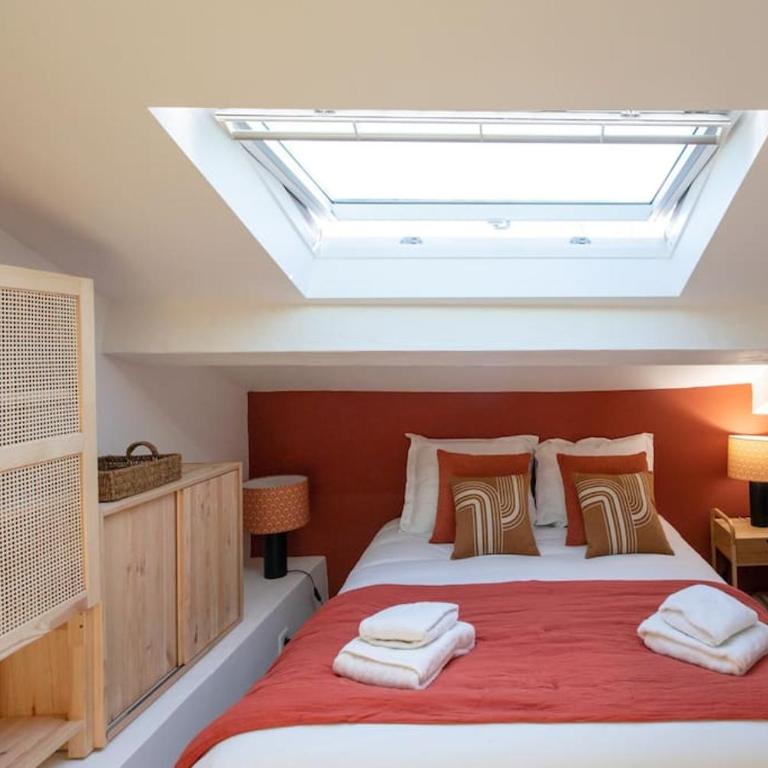 #48 Staywizus - Suite Jean top floor terrace 5min walk sea AC - Appartement 2 Chambres - 19