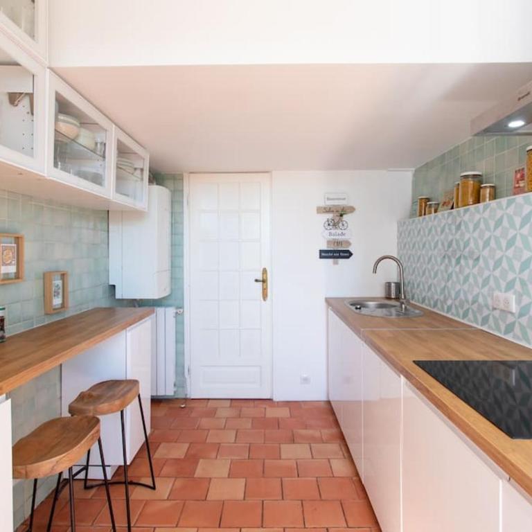 #48 Staywizus - Suite Jean top floor terrace 5min walk sea AC - Appartement 2 Chambres - 33