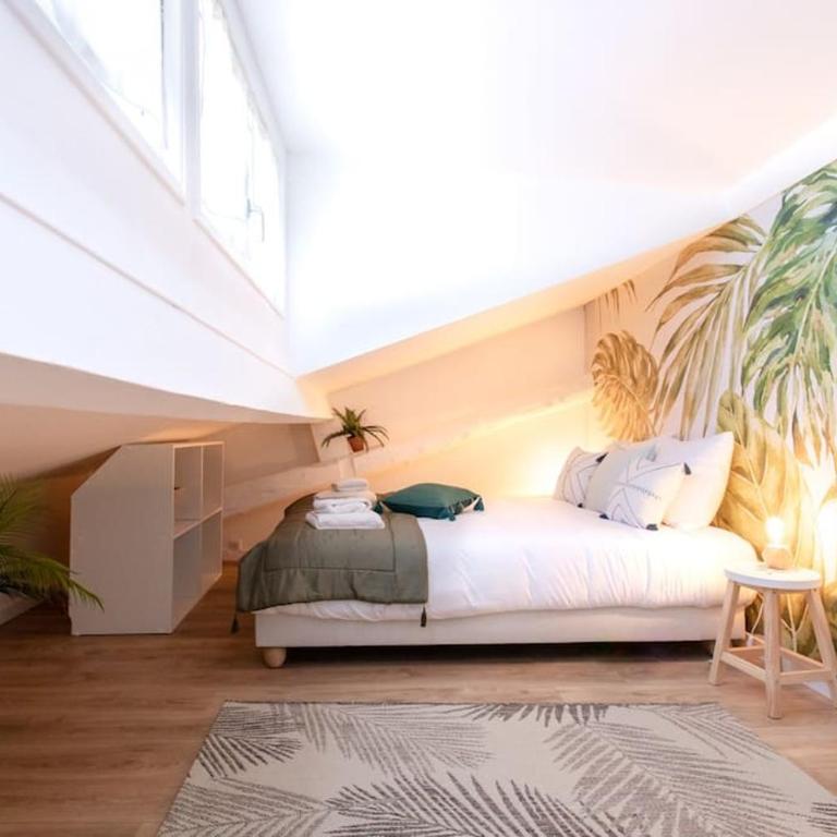 #48 Staywizus - Suite Jean top floor terrace 5min walk sea AC - Appartement 2 Chambres - 61
