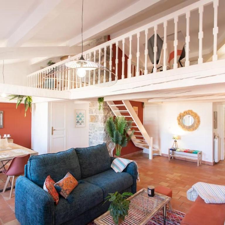 #48 Staywizus - Suite Jean top floor terrace 5min walk sea AC - Appartement 2 Chambres - 69