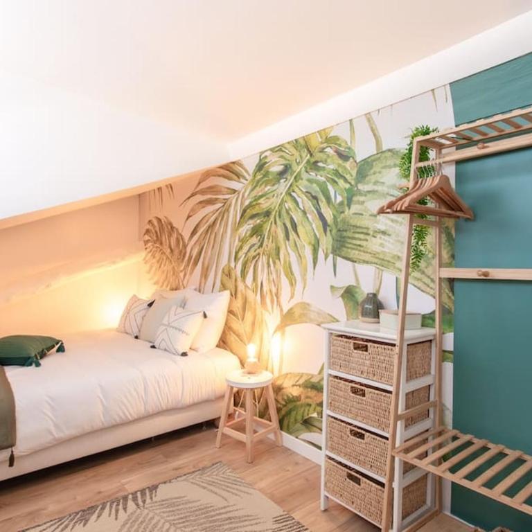 #48 Staywizus - Suite Jean top floor terrace 5min walk sea AC - Appartement 2 Chambres - 77
