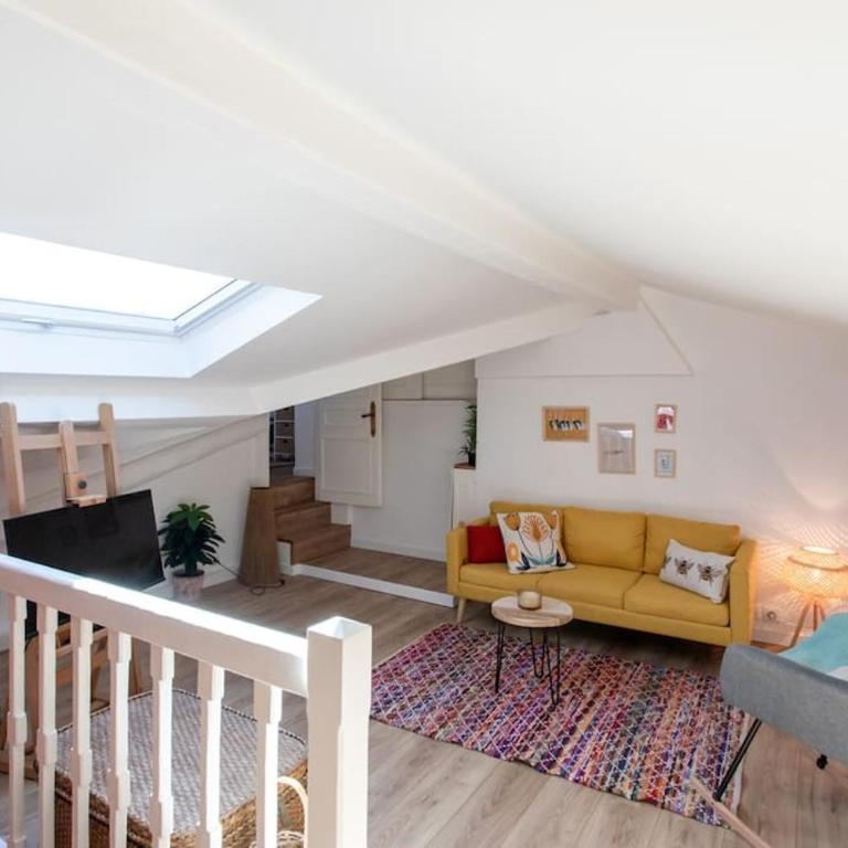 #48 Staywizus - Suite Jean top floor terrace 5min walk sea AC - Appartement 2 Chambres - 79