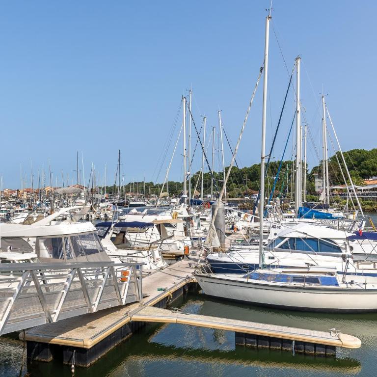 Le Balcon du Port - Joli studio à Capbreton - Estudio - 14