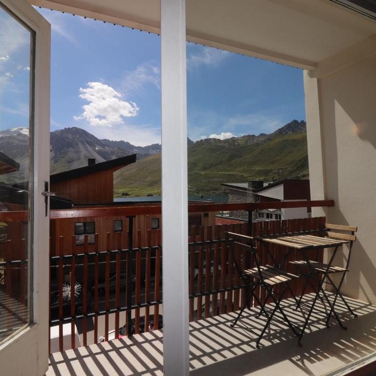 Studio cabine lumineux au cœur de Tignes, balcon, animaux acceptés - FR-1-502-483 - Studio - 10