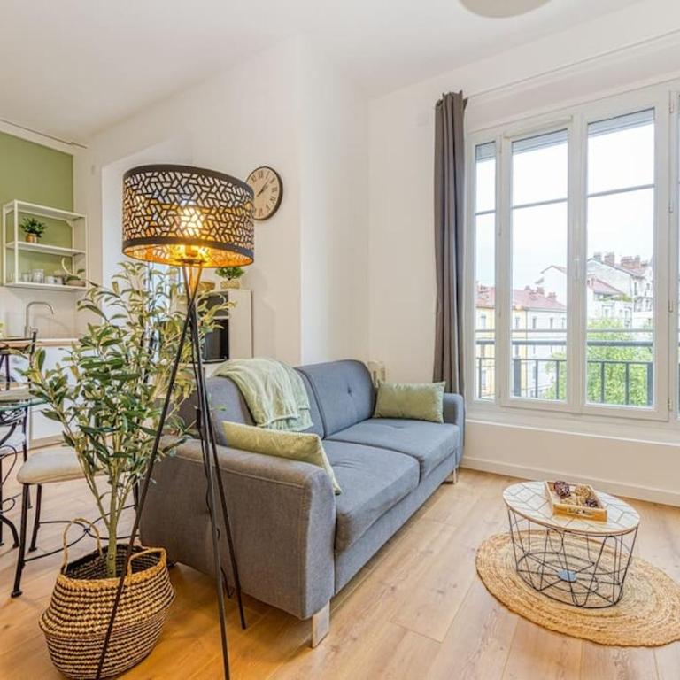 Entre gare et centre-ville: lit double, wifi - Appartamento con 1 Camera da Letto - 1