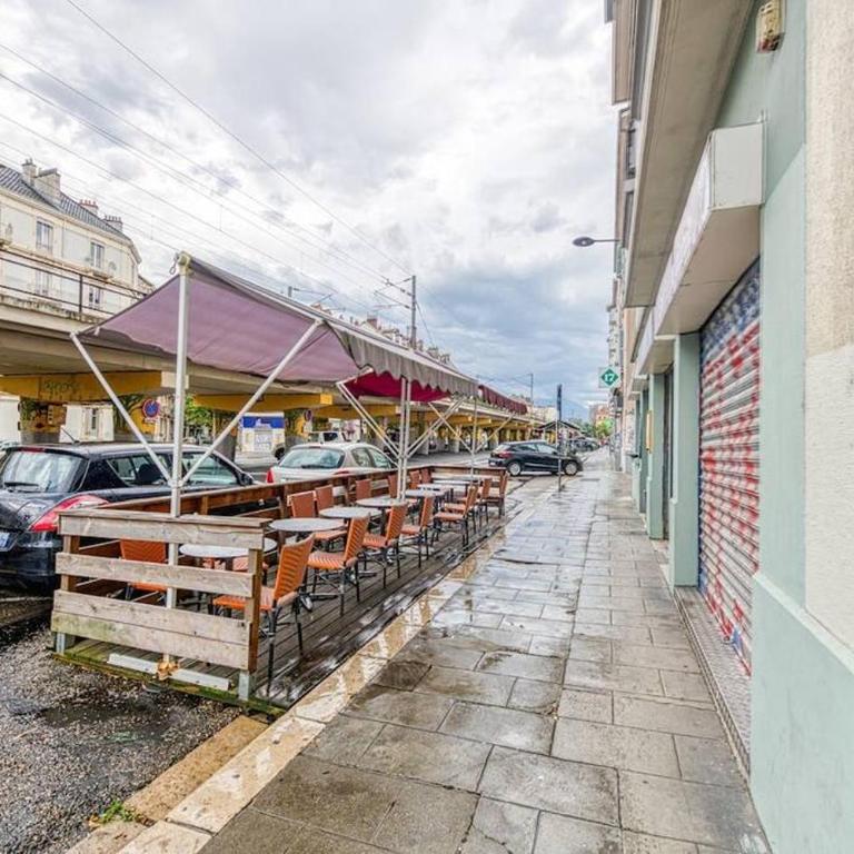 Entre gare et centre-ville: lit double, wifi - Appartamento con 1 Camera da Letto - 4