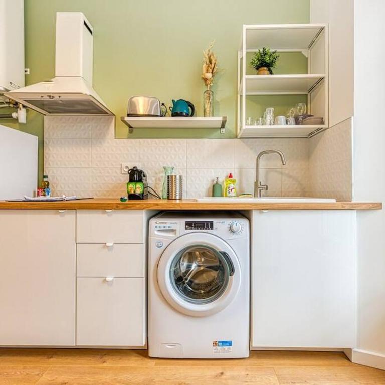 Entre gare et centre-ville: lit double, wifi - Appartamento con 1 Camera da Letto - 14