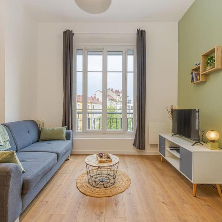 Entre gare et centre-ville: lit double, wifi - Appartamento con 1 Camera da Letto - 20