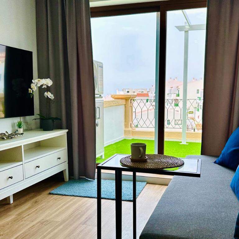 Costa Adeje - Amazing Ocean And Teide View - Fast WiFi, Air Con - Apartamento de 1 dormitorio - 3