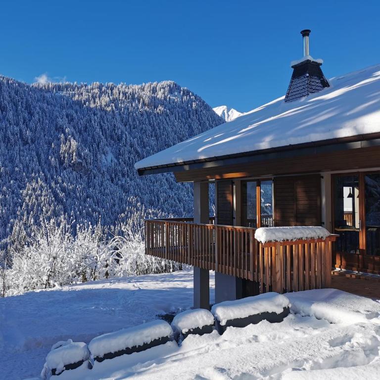 Chalet Domisiladoré - chalet haut de gamme pour 10 adultes et 2 enfants à Châtel - Chalet Supérieur - 3