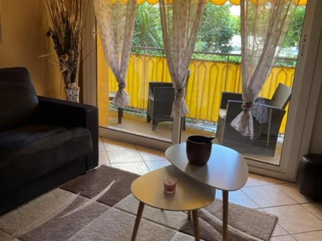Location saisonnière Menton 220 M des plages - Apartamento con terraza - 4