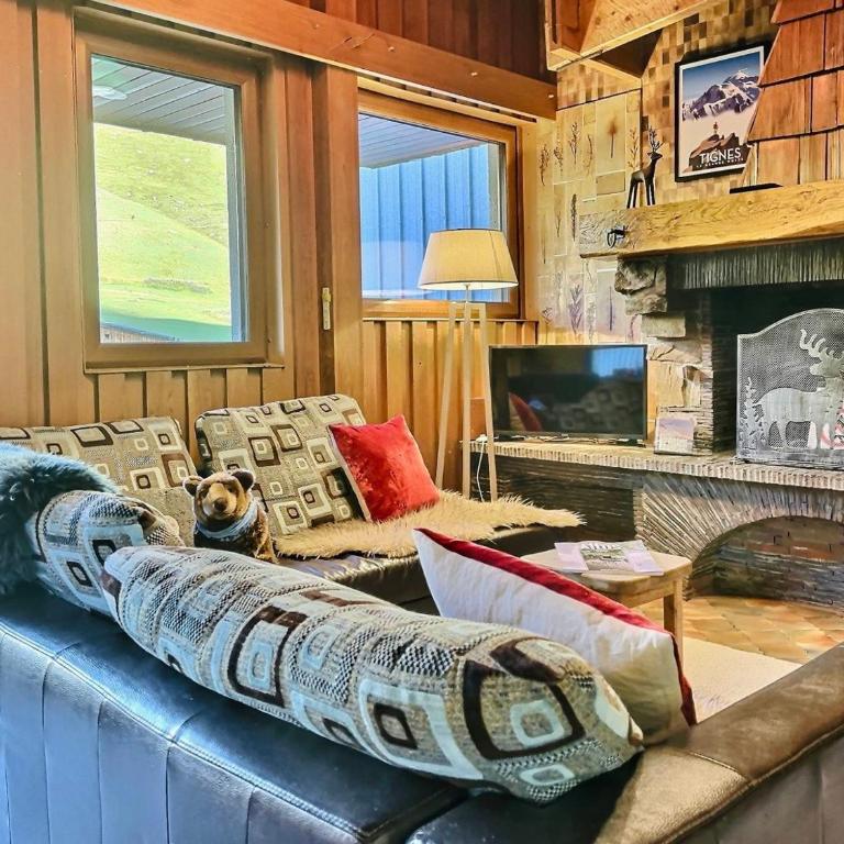 Spacieux T2 cabine avec balcon et accès WIFI à Tignes - FR-1-411-678 - Appartamento (4 Adulti) - 3