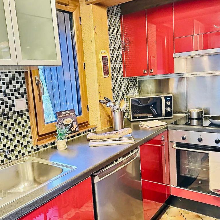 Spacieux T2 cabine avec balcon et accès WIFI à Tignes - FR-1-411-678 - Appartamento (4 Adulti) - 5