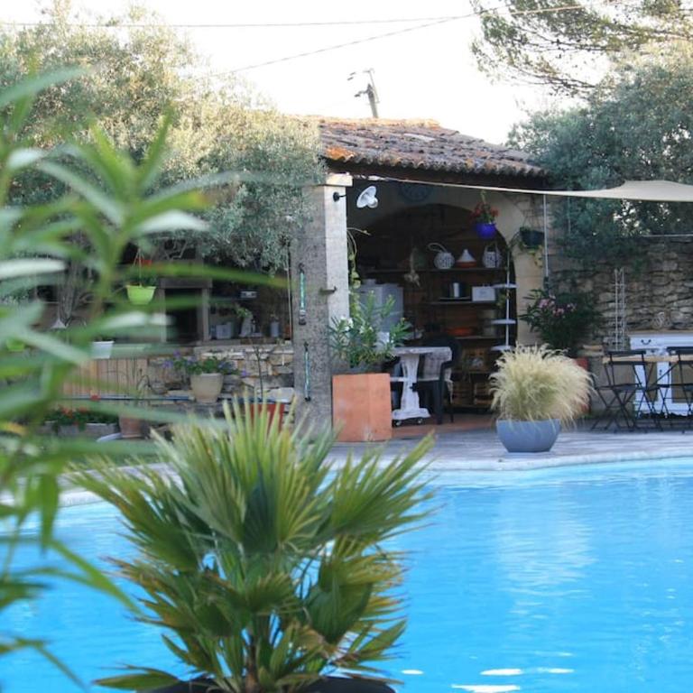 Chambre d'hôtes chez Maguy B-Villa Makeire - Chambre Lit Queen-Size - Vue sur Piscine - 19