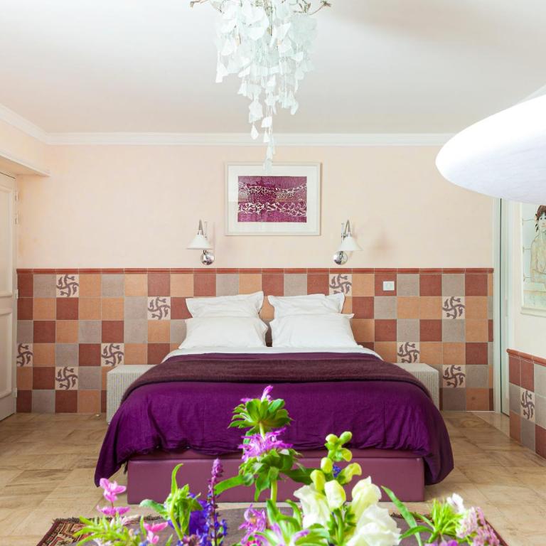 Chambres d'Hôtes Eden Ouest - Suite Mauve avec Hammam Privé - 9