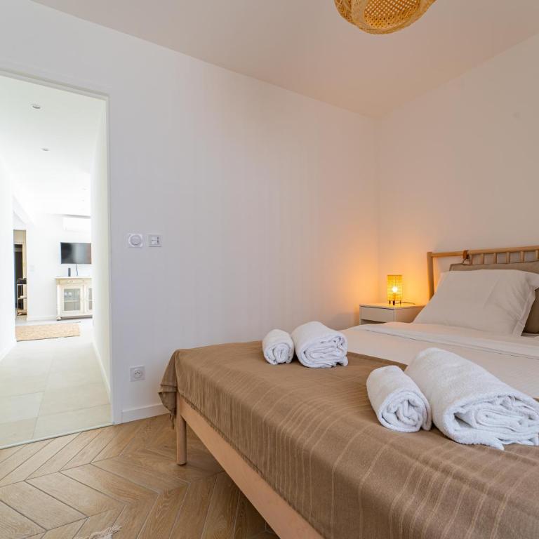 Nathaniel - Appt terrasse 5 min de la plage - Apartamento de 2 dormitorios - 9