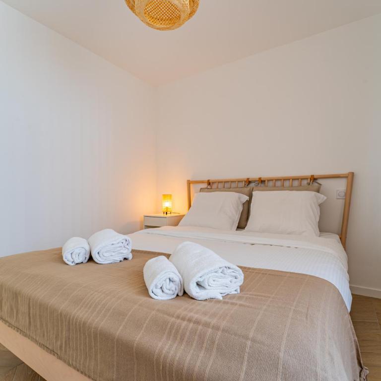 Nathaniel - Appt terrasse 5 min de la plage - Apartamento de 2 dormitorios - 13