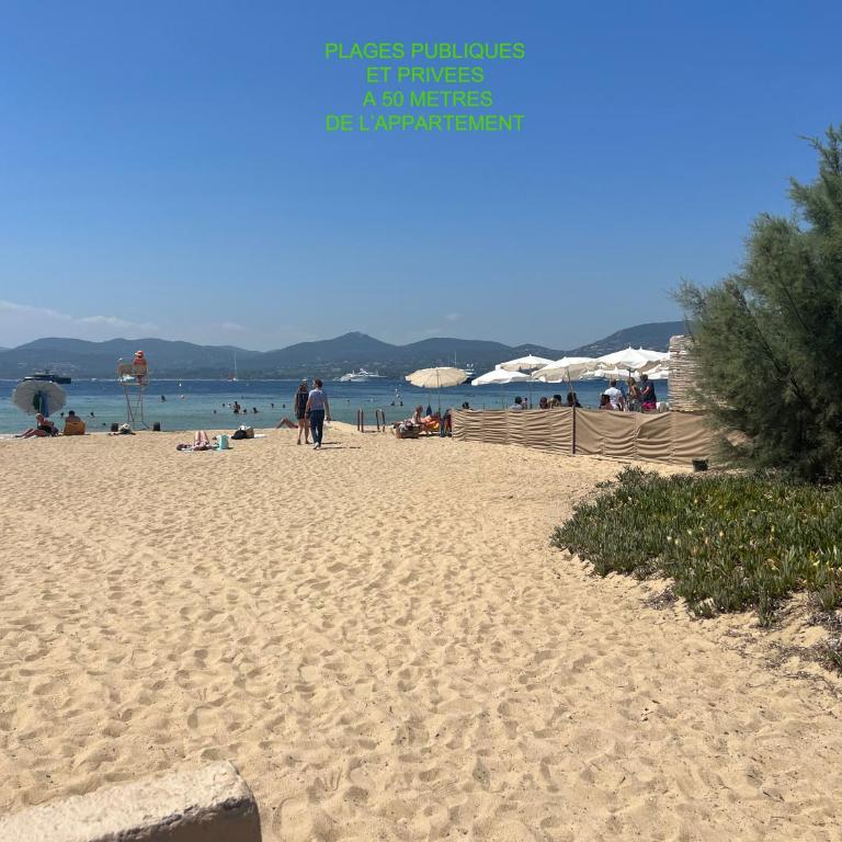 "Saint-Tropez" Superbe appartement avec Terrasse Jardin et Parking privé - Apartamento de 1 dormitorio - 30