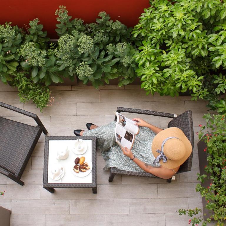Hôtel du Prince Eugène - Chambre Double Supérieure avec Terrasse - 5