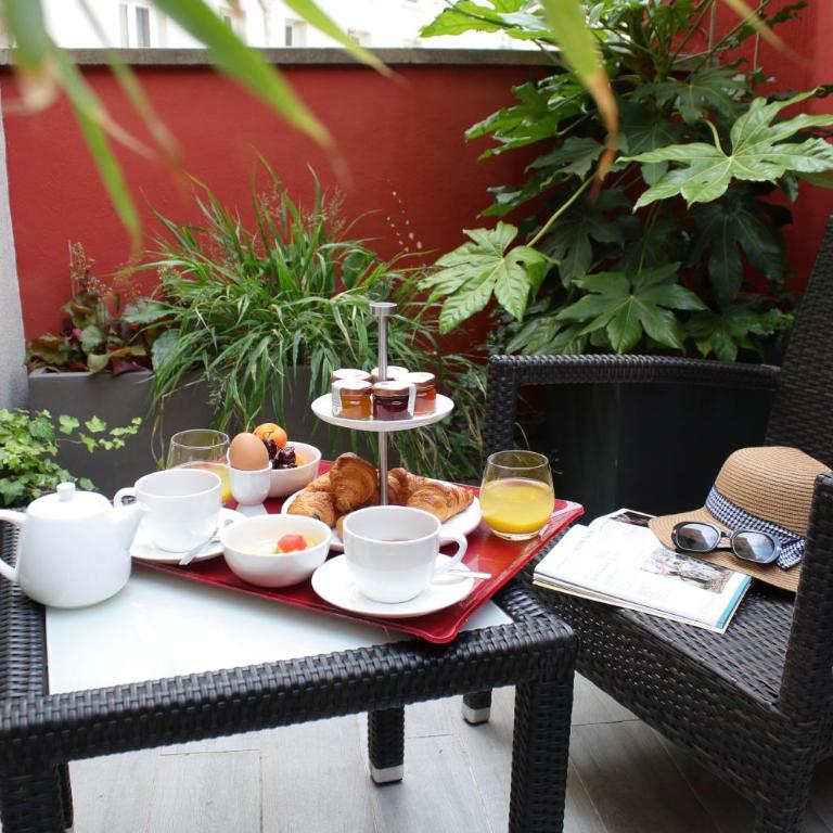 Hôtel du Prince Eugène - Chambre Double Supérieure avec Terrasse - 6