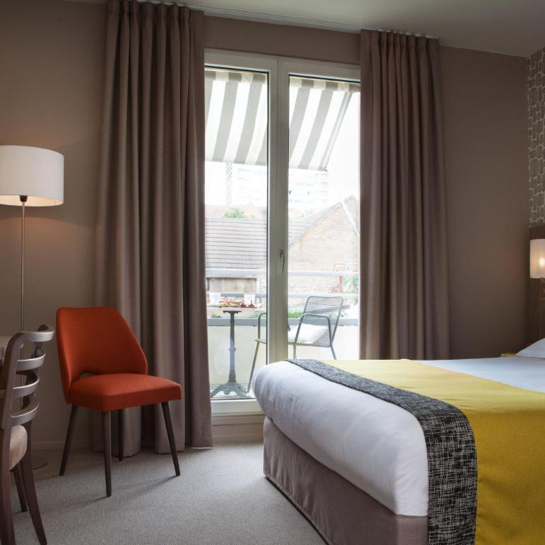 Logis Hôtel Beauséjour Colmar - Chambre Classique Double - 1