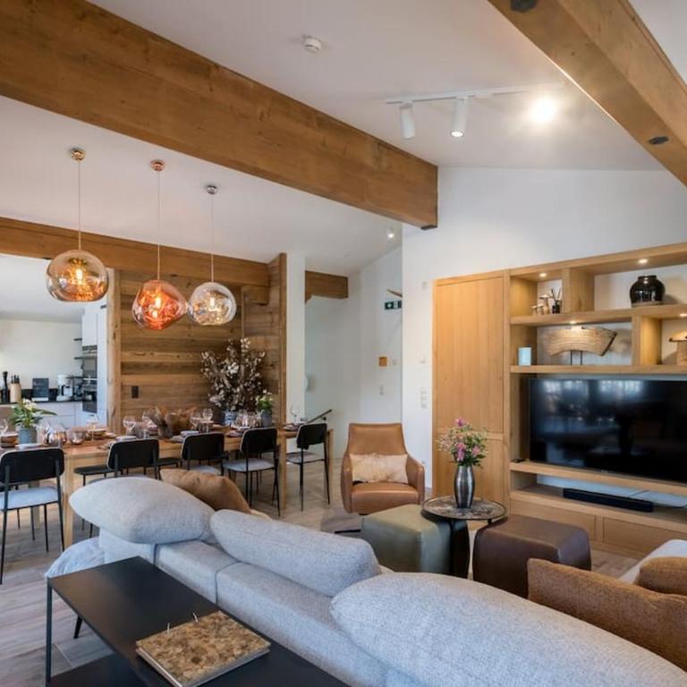 Tauernhaus Sonnblick Top 1 - 13p - 5 kamers - luxe - sauna - uitzicht - Chalet - 28