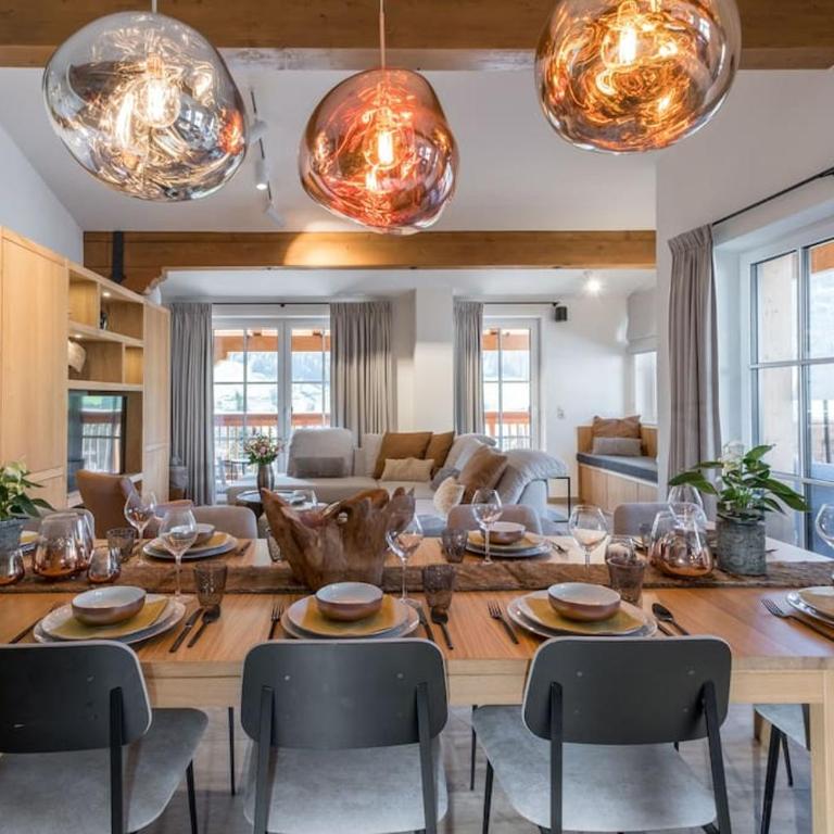 Tauernhaus Sonnblick Top 1 - 13p - 5 kamers - luxe - sauna - uitzicht - Chalet - 30