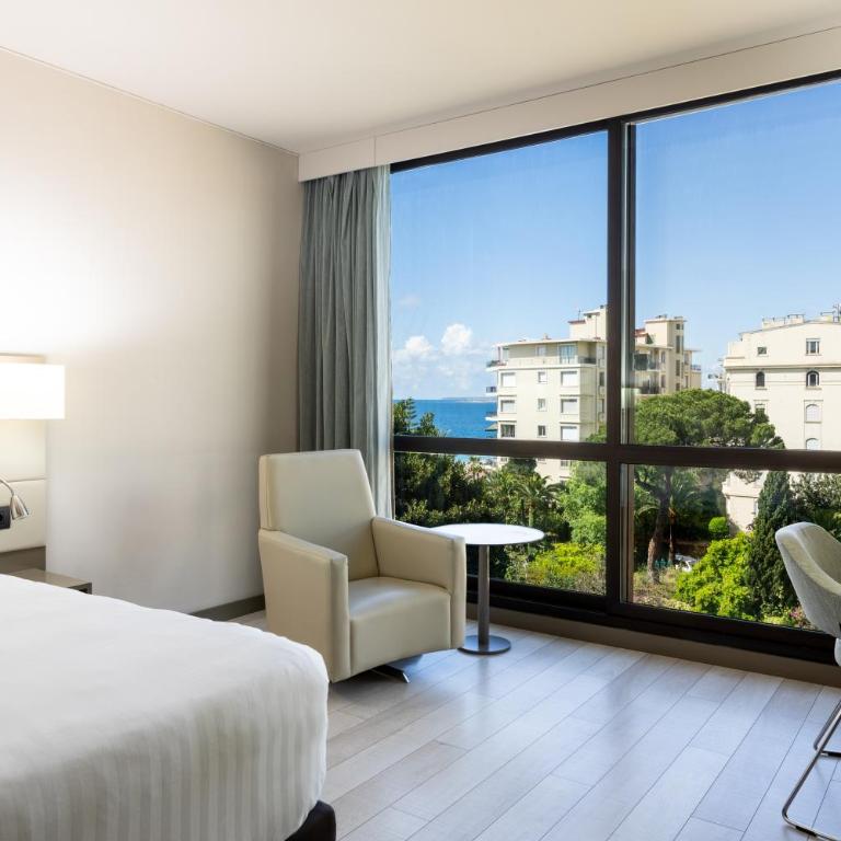 AC Hotel by Marriott Nice - Chambre King Deluxe- Vue Partielle sur Mer - 1