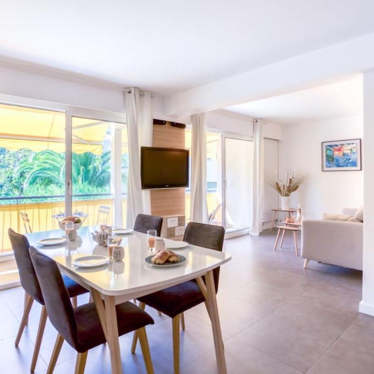 C9 Staywizus - 2 BDR 10 min Palais Festivals & Sea - AC, Parking & Balcony - Appartement 2 Chambres - 2