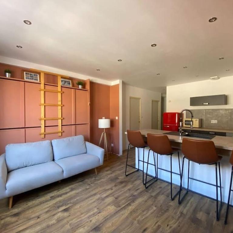 Appartement centre-ville, Valras-Plage, chez Géraud et Séverine - Appartement 1 Chambre - 7