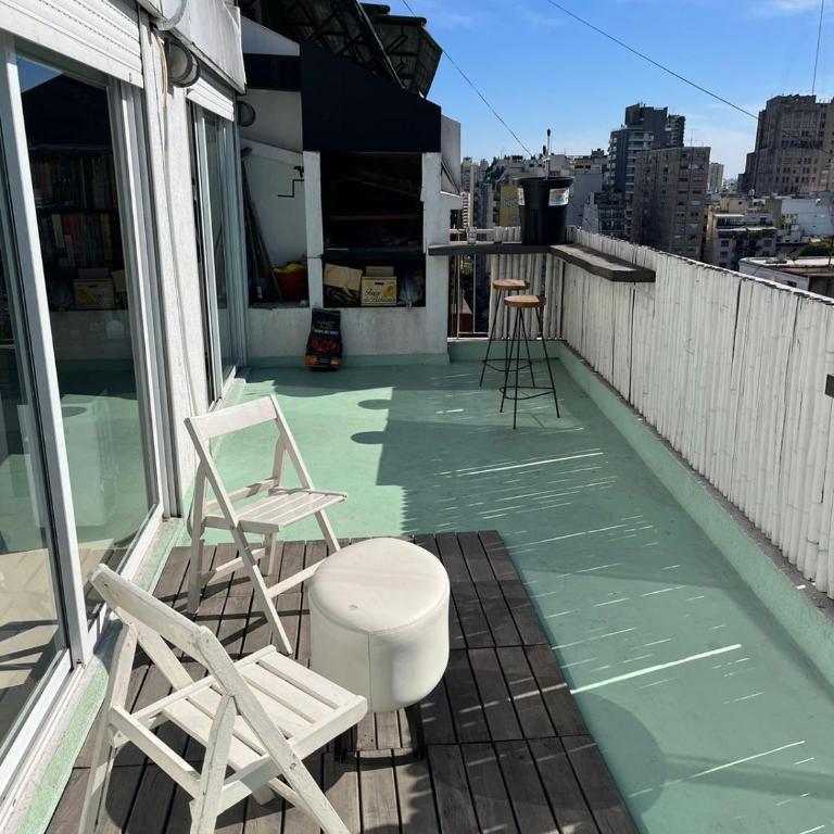 Apart Recoleta con jacuzzi y balcón con parrilla propio - Apartamento de 1 dormitorio - 15