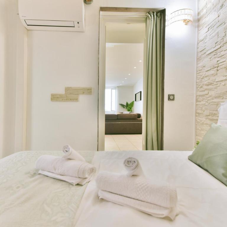 Grand appartement- Le Port A/C - Apartment mit 1 Schlafzimmer - 7