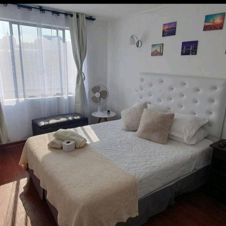 Departamento Centro Santiago con piscina y climatizador - One-Bedroom Apartment - 3